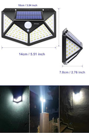 K2 KBA741 Solar Wall Light with Sensor 50W – White Light