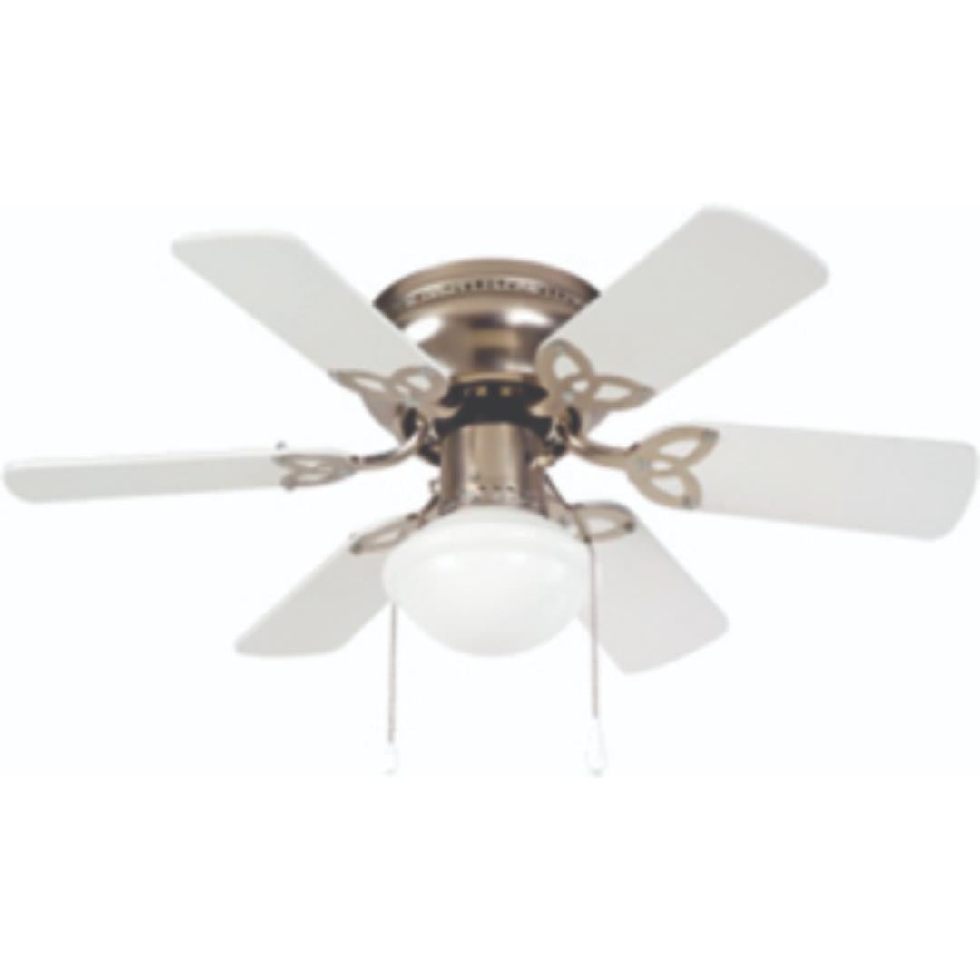 Vanti KCF278 White Nickel Ceiling Fan 60W