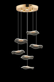 Alin Chrome Pendant Chandelier