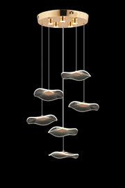 Alin Chrome Pendant Chandelier