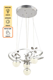 Alya Chrome Pendant Chandelier