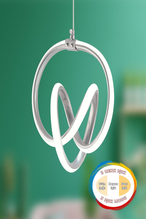 Asil Chrome Single Pendant Chandelier