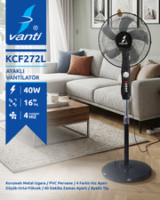 Vanti KCF272L Pedestal Fan 40W