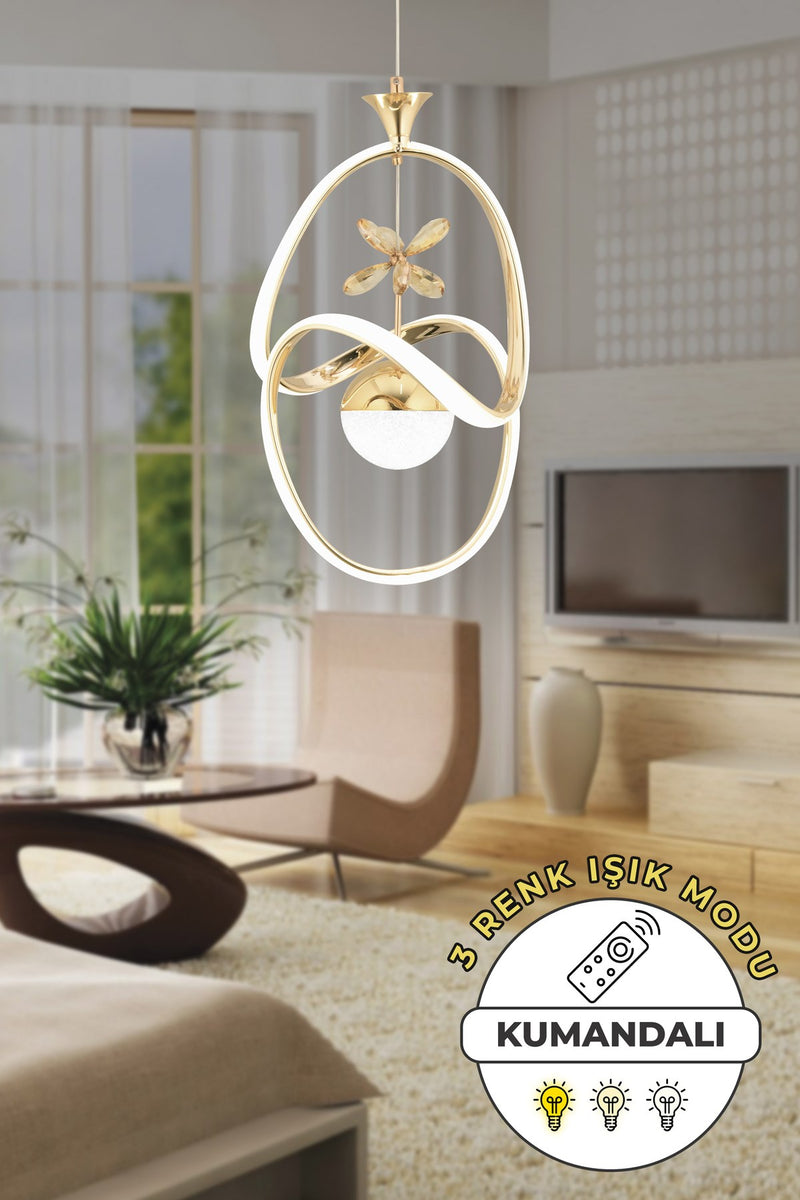KSL4006 Gold Pendant Chandelier