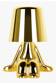 Golden Brothers Sam Metallic Gold Table Lamp