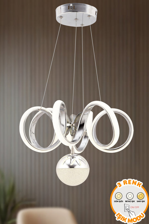 Hale Chrome Pendant Chandelier