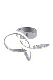 Hare Chrome Flush-Mount Chandelier