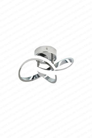 Hare Chrome Flush-Mount Chandelier