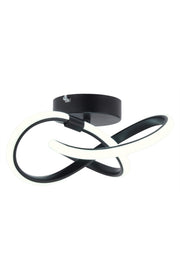 Hare Black Flush-Mount Chandelier