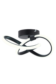 Hare Black Flush-Mount Chandelier