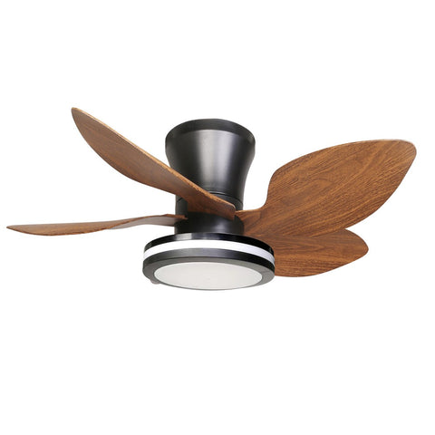 Vanti KCF311 Decorative Ceiling Fan with Remote Control 30W Motor – Dark Wood
