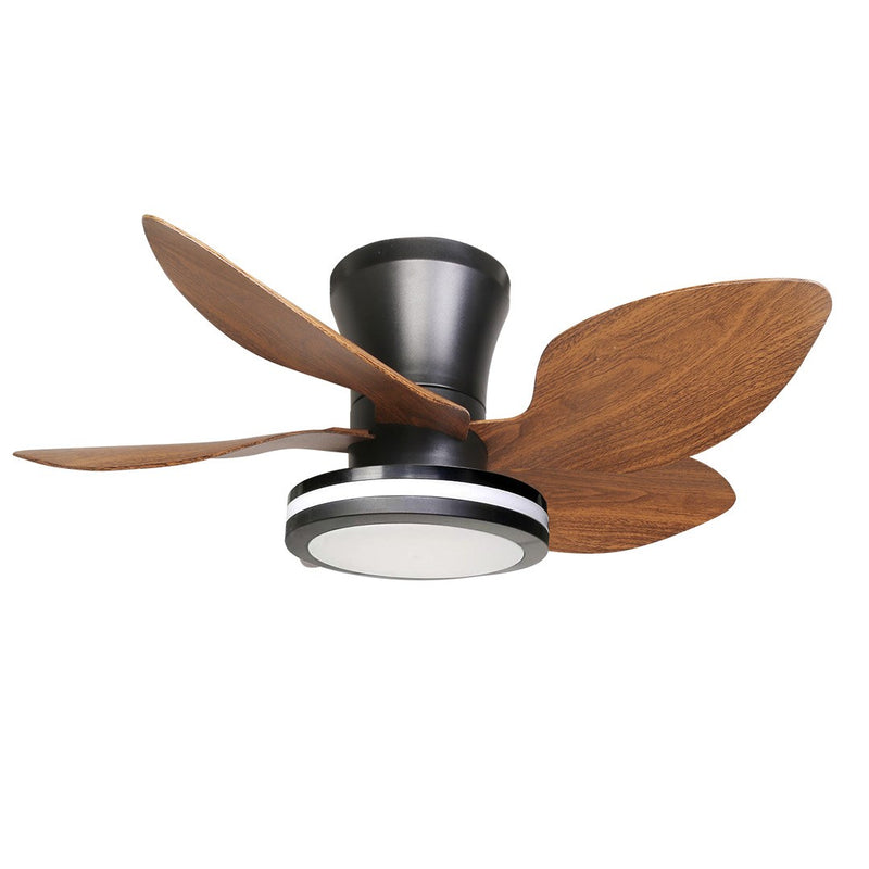 Vanti KCF311 Decorative Ceiling Fan with Remote Control 30W Motor – Dark Wood