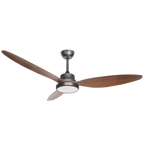 Vanti KCF323 Decorative Ceiling Fan with Remote Control 40W Motor – Dark Wood