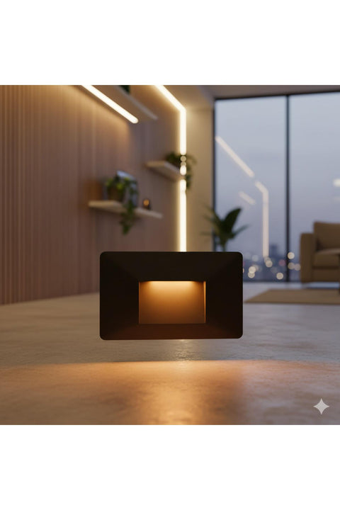K2 KDA756 Outdoor LED Wall Light 3W – Amber Light