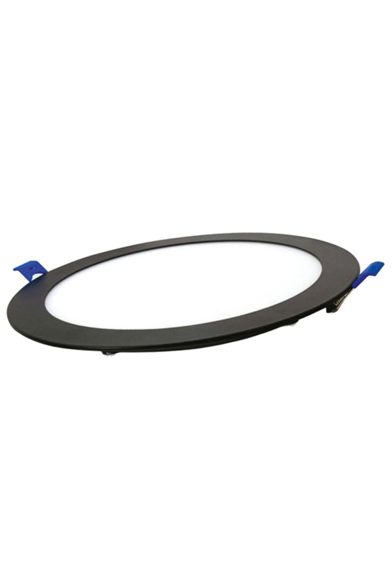 K2 KDL401B Recessed Slim LED Panel with Black Housing 12W – Daylight