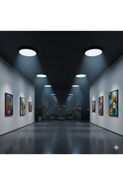 K2 KDL402B Recessed Slim LED Panel with Black Housing 15W – White Light