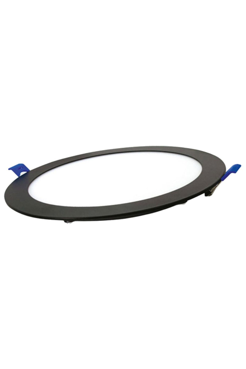 K2 KDL405B Recessed Slim LED Panel with Black Housing 9W – Light Colour Options