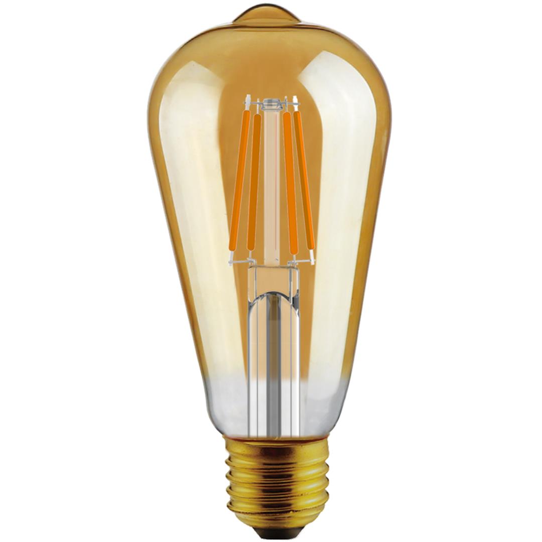 K2 KES605 Rustic LED Filament Bulb (ST64) 6W – Daylight