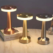 K2 KML105 Rechargeable Touch-Control Table Lamp – Silver