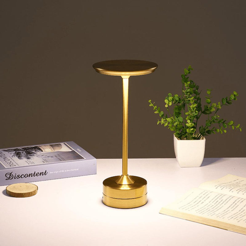 K2 KML112 Rechargeable Touch-Control Table Lamp – Gold
