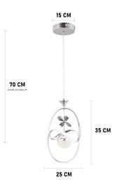 KSL4006 Chrome Pendant Chandelier
