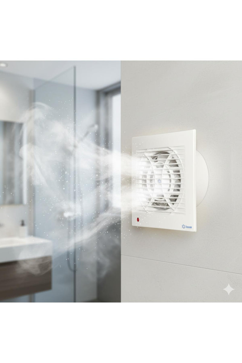 K2 KSP100 Bathroom Wall/Duct Extractor Fan 15W