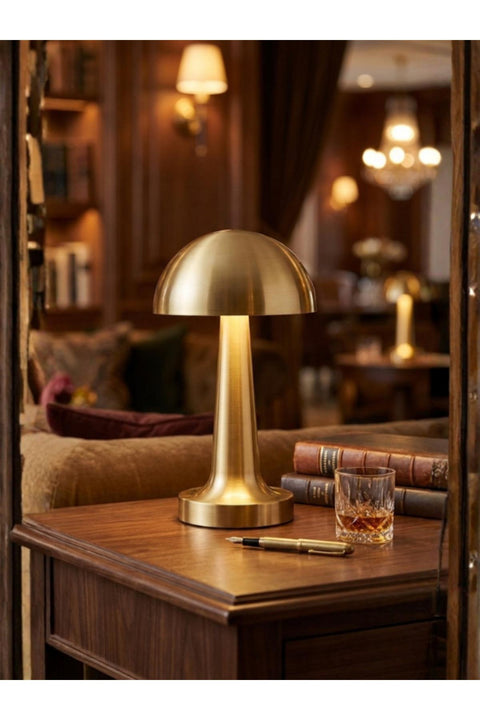 K2 KML115 Rechargeable Touch-Control Table Lamp – Gold