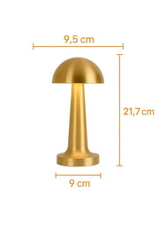 SIQI KML115 Rechargeable Touch-Control Table Lamp – Gold