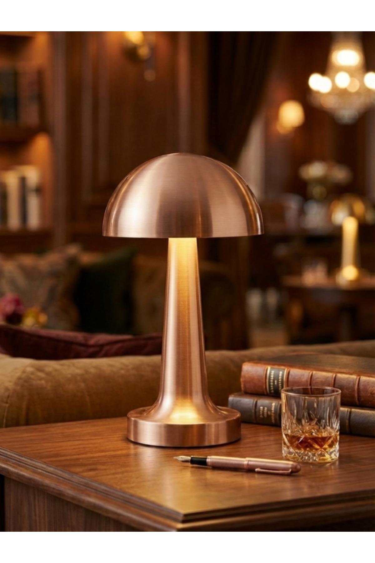 K2 KML115 Rechargeable Touch-Control Table Lamp – Rose