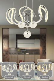 Neva Chrome Pendant Chandelier