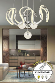Neva Chrome Pendant Chandelier