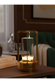K2 KML116 Rechargeable Touch-Control Table Lamp – Gold