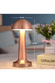 SIQI KML115 Rechargeable Touch-Control Table Lamp – Rose
