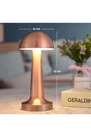 SIQI KML115 Rechargeable Touch-Control Table Lamp – Rose