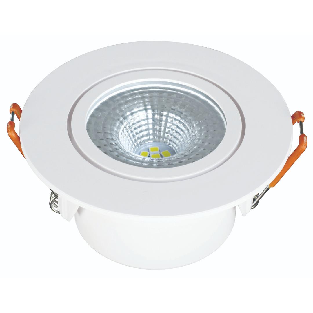 K2 KDL105 SMD Plastic Spotlight 5W – Light Colour Options